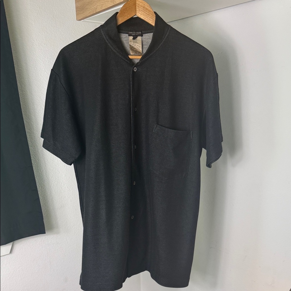 Comme des Garçons Homme Plus Snap-Front Shirt – Size L – Made in Japan
